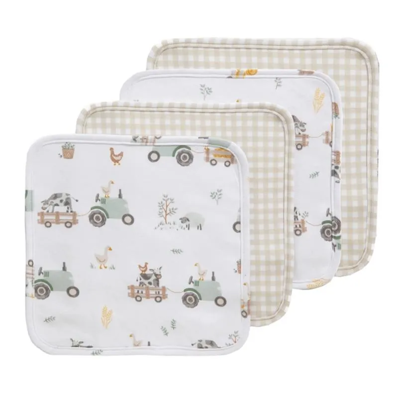 Living Textiles - 5Pc Bath Gift Set, Tractor Ride - Image 4
