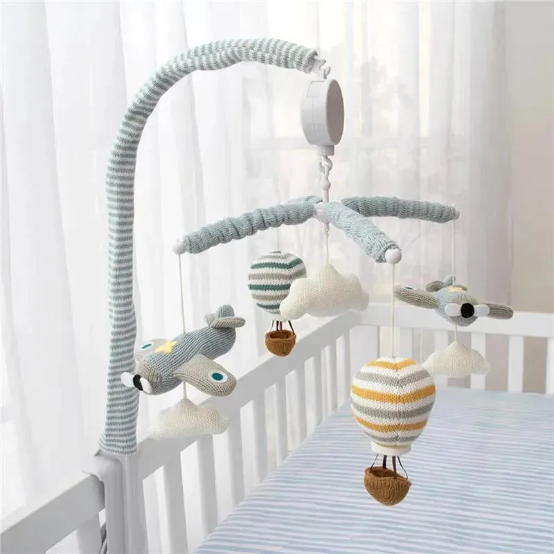Living Textiles - Baby Music Mobile, Crib Toy, Up up and Away - Image 7