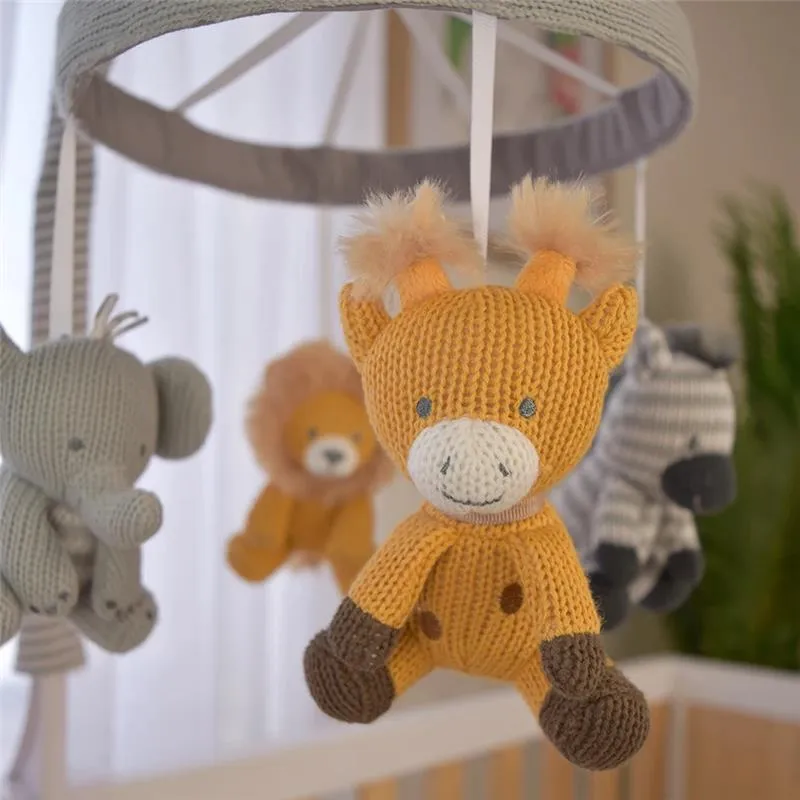 Living Textiles - Musical Mobile, Savanna Babies - Image 2