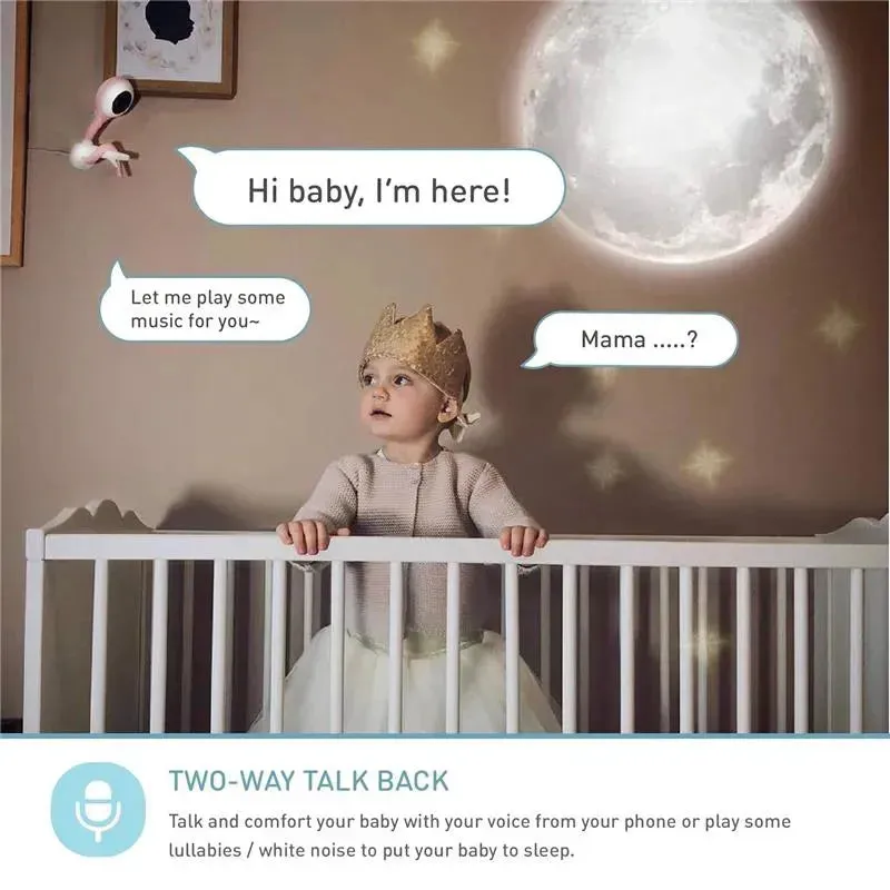 Lollipop - Baby Monitor Full-Featured Smart Wi-Fi Camera, Turquoise - Image 5