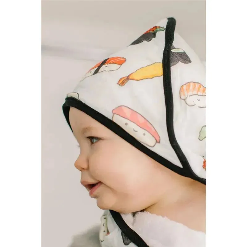 Loulou Lollipop Hooded Towel Set, Sushi - Image 2