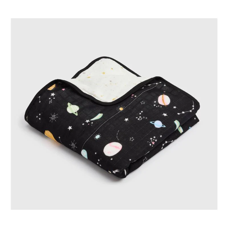 Loulou Lollipop Muslin Quilt, Planets - Image 4