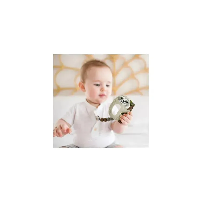 Loulou Lollipop - Silicone Teether Set, Sloth - Image 2