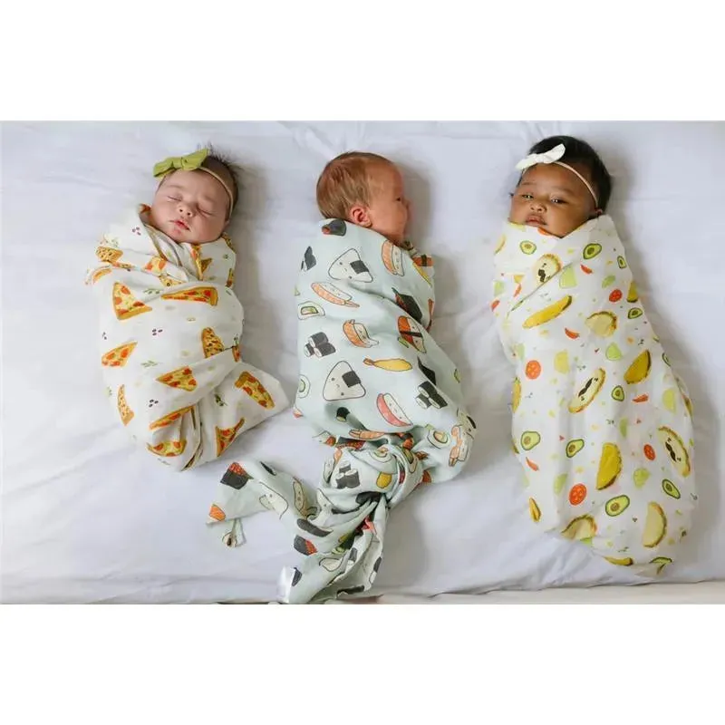 Loulou Lollipop - Sushi Swaddle Blanket, 1 PK - Image 3