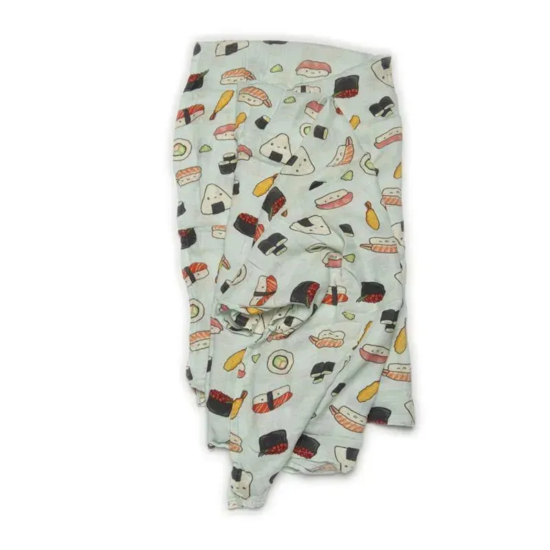 Loulou Lollipop - Sushi Swaddle Blanket, 1 PK - Image 4