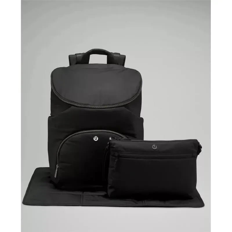 Lululemon - New Parent Backpack 17L, Black/Silver Drop - Image 2