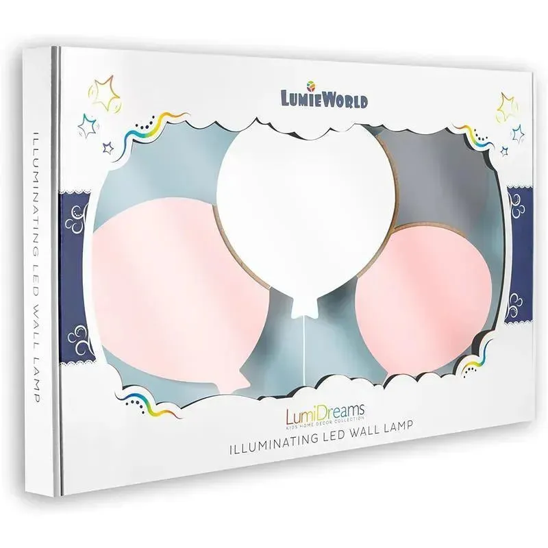 LumieWorld - Lumipets Lighted Balloons, Nursery Night Light, Wall Mounted Lighted - Image 3