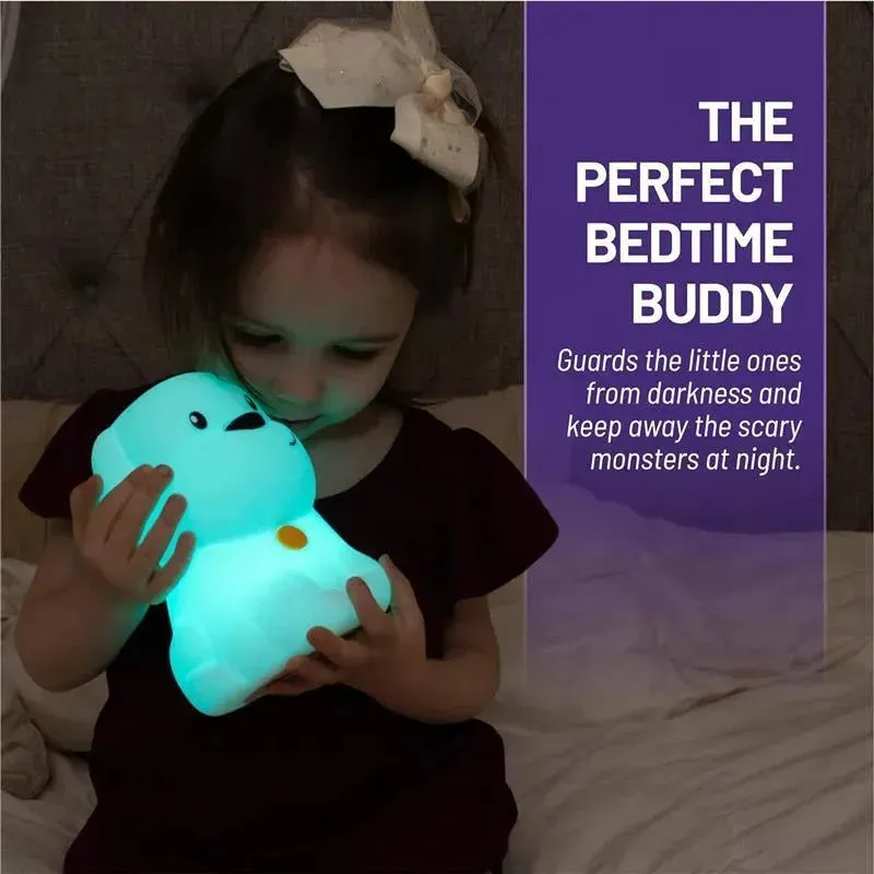 LumieWorld - Lumipets Rechargeable Night Light for Kids, Silicone Nursery Light, Puppy - Image 5