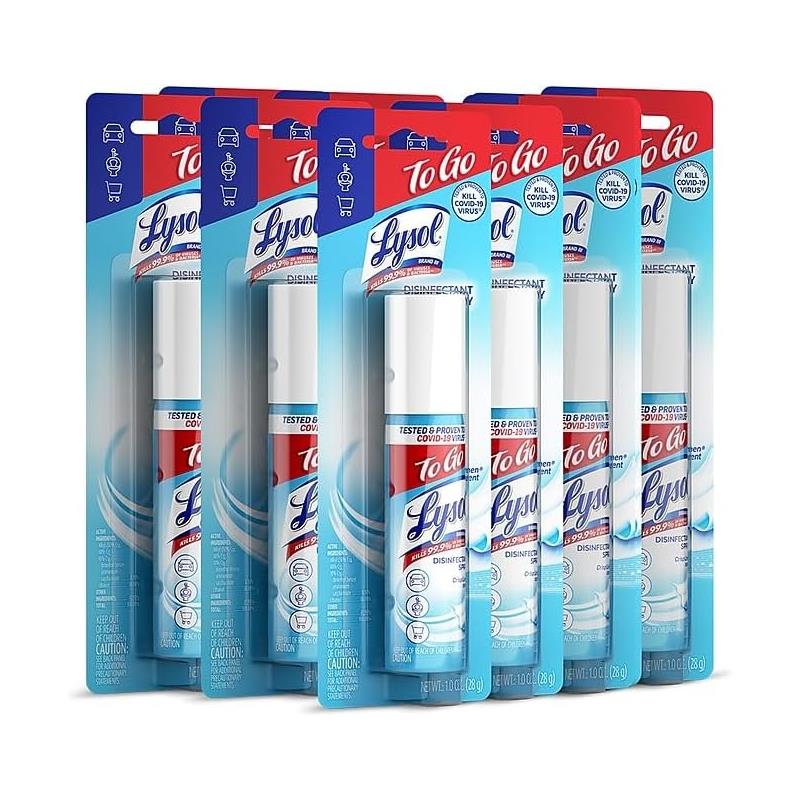 Lysol-To-Go Disinfectant Spray 1Oz - Image 2