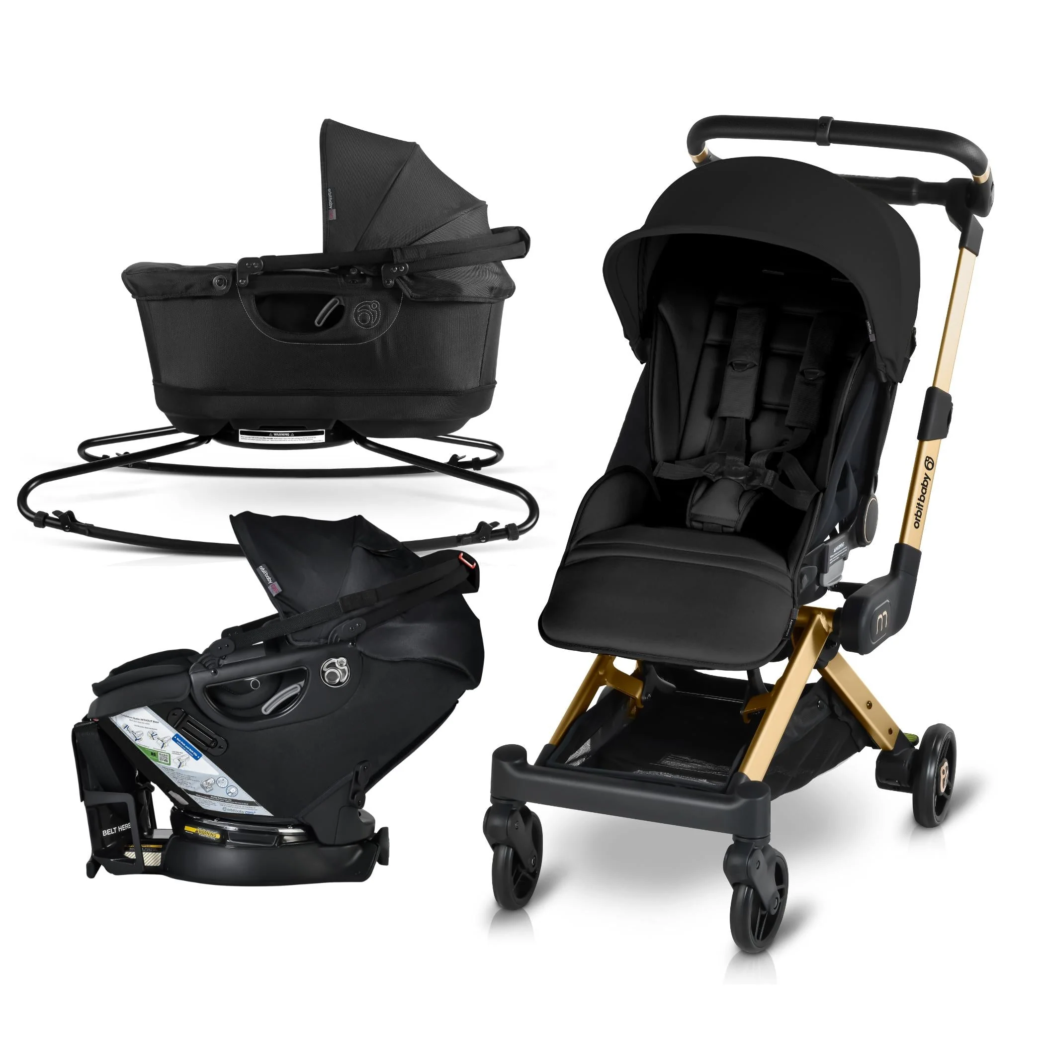 Orbit Baby M+ Stroll, Lounge, & Ride Travel System - Image 181