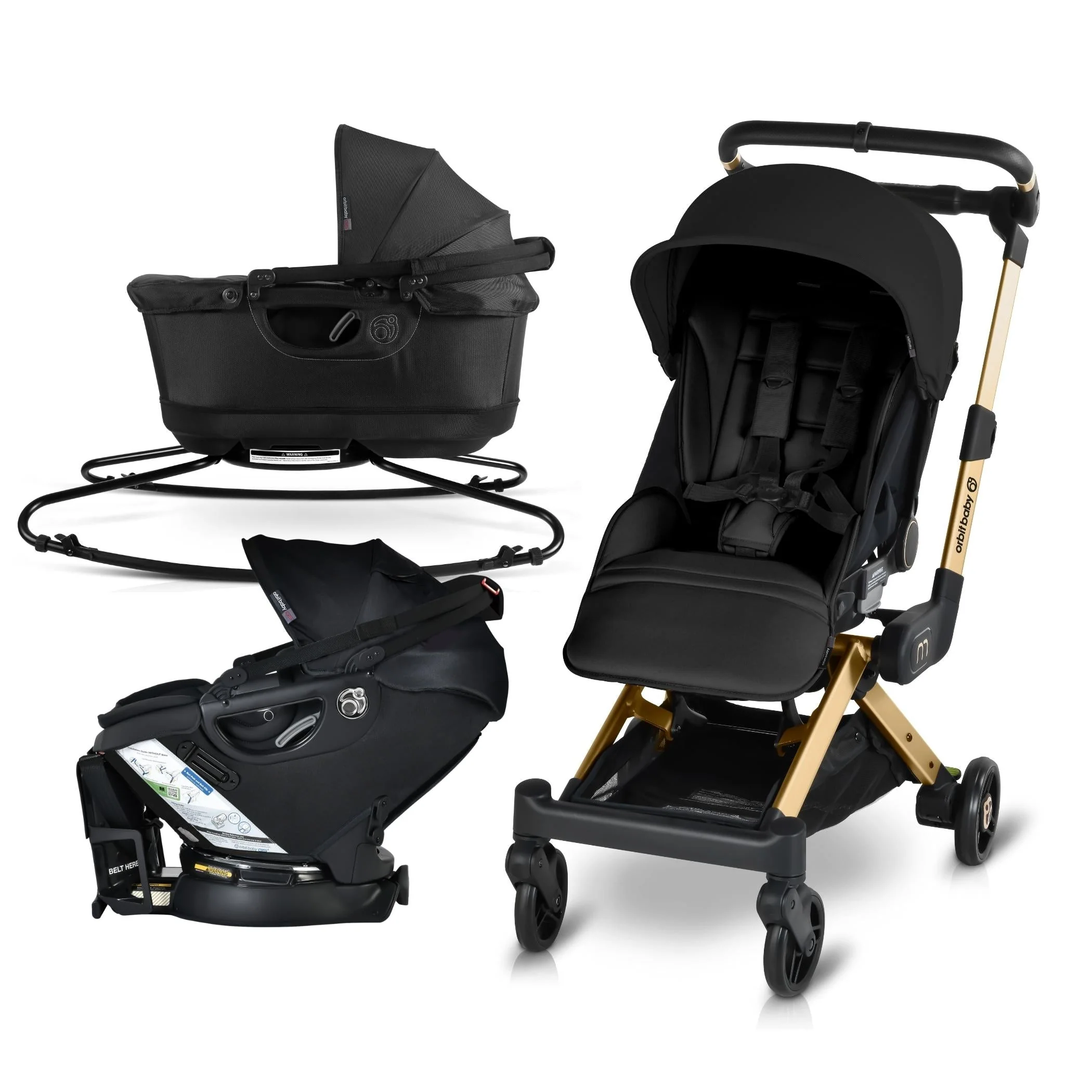 Orbit Baby M+ Stroll, Lounge, & Ride Travel System - Image 193