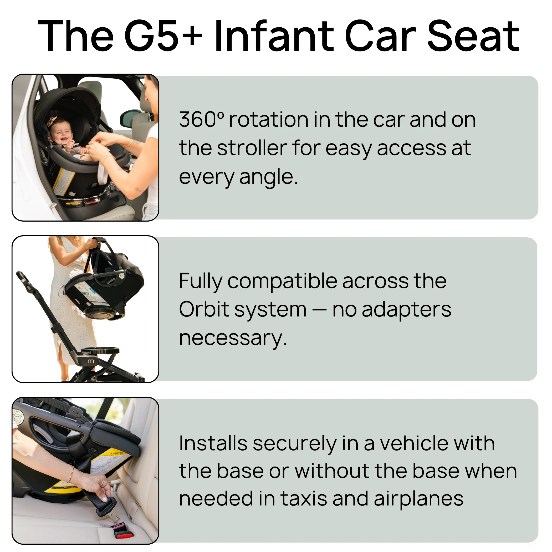 Orbit Baby M+ Stroll, Lounge, & Ride Travel System - Image 211