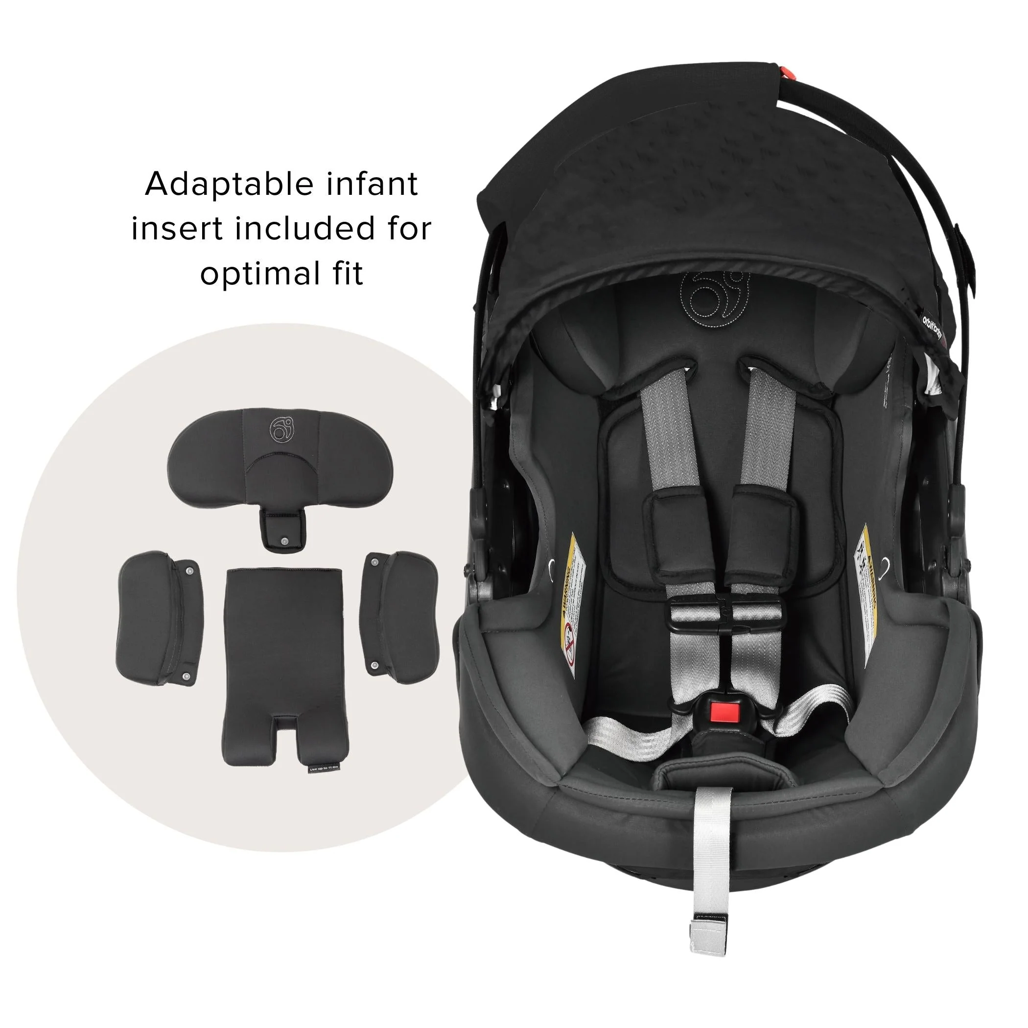 Orbit Baby M+ Stroll, Lounge, & Ride Travel System - Image 215