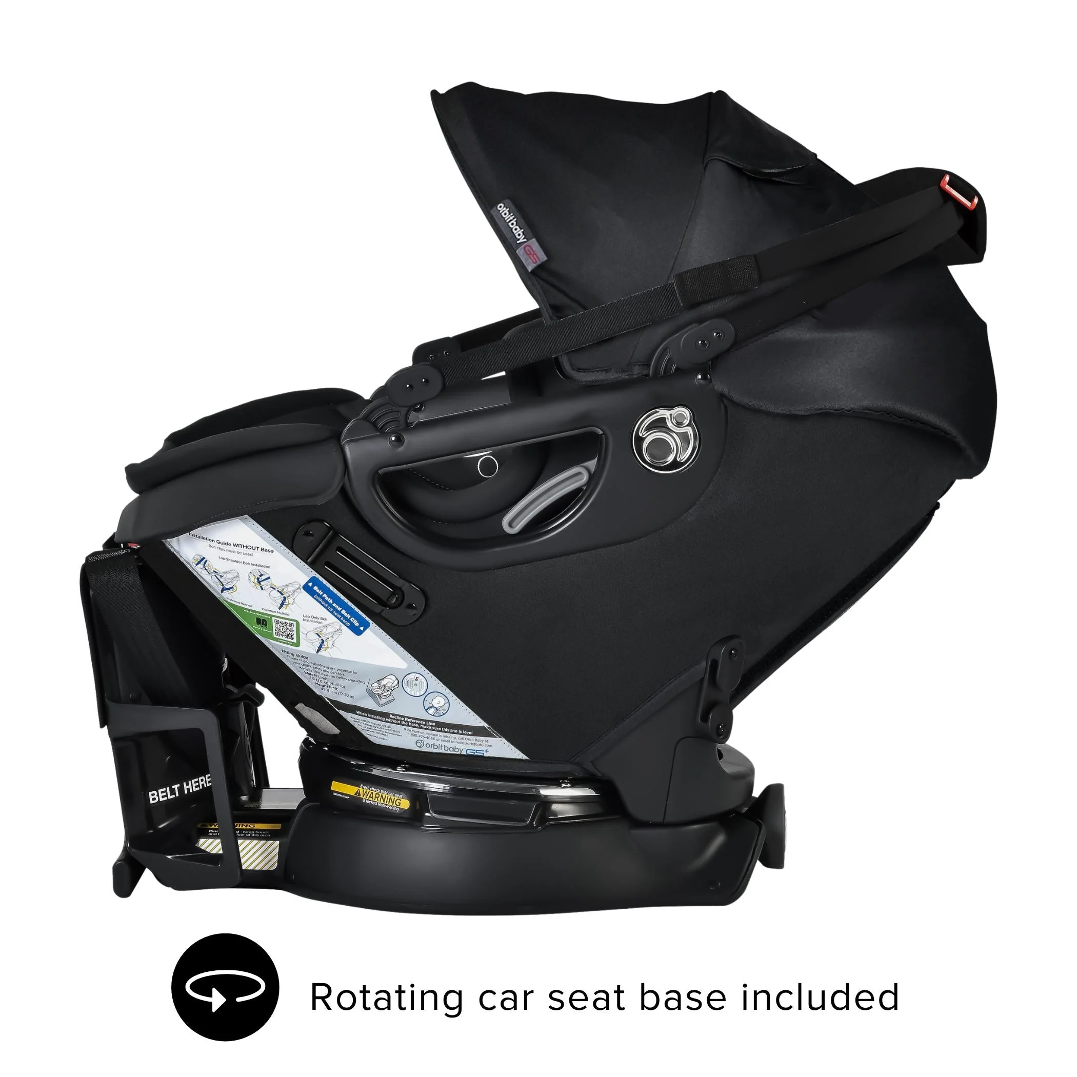 Orbit Baby M+ Stroll, Lounge, & Ride Travel System - Image 68
