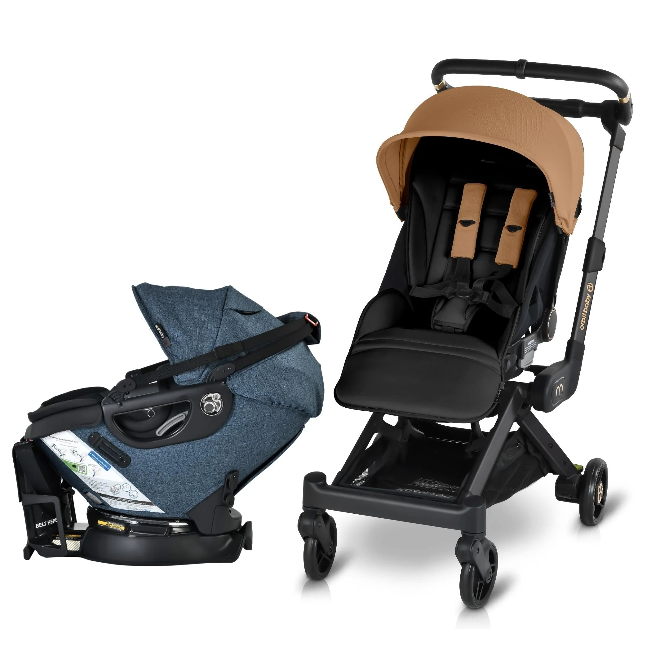 Orbit Baby M+ Stroll & Ride Travel System - Image 25