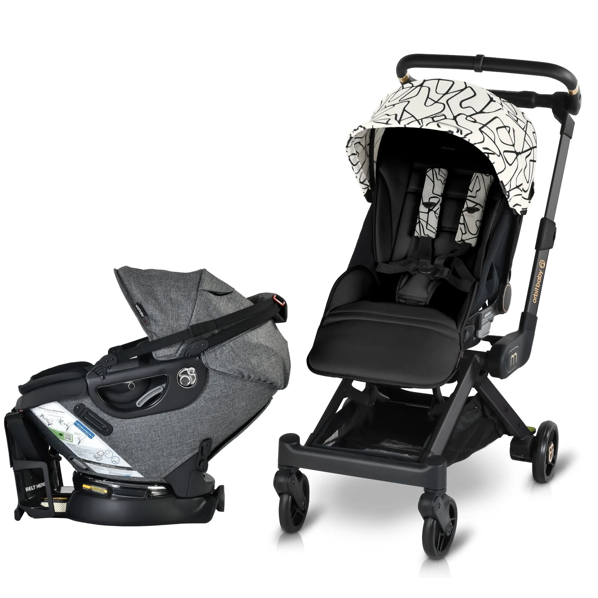 Orbit Baby M+ Stroll & Ride Travel System - Image 69