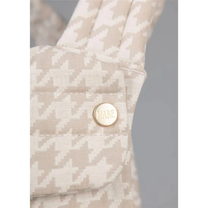 Mabe - The Monarch Carrier – Houndstooth Beige - Image 8