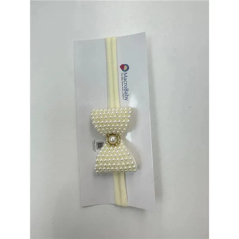 MacroBaby - Headband Pearl, Large