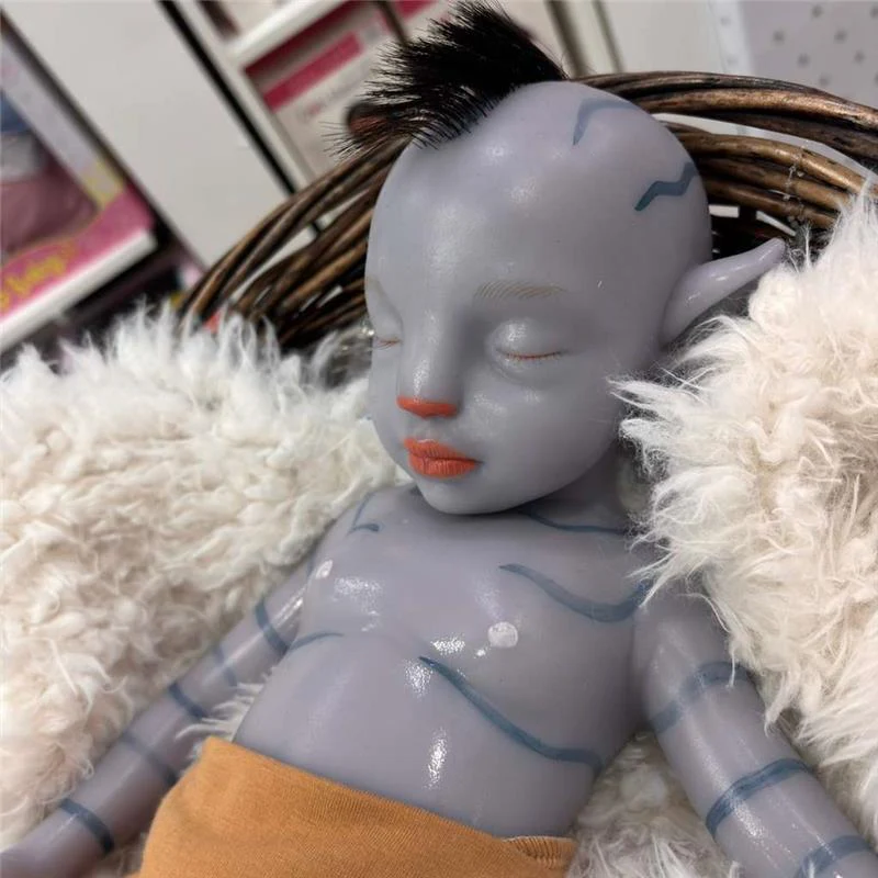Reborn Baby Dolls - Fully Silicone With Hair, Boy Avatar