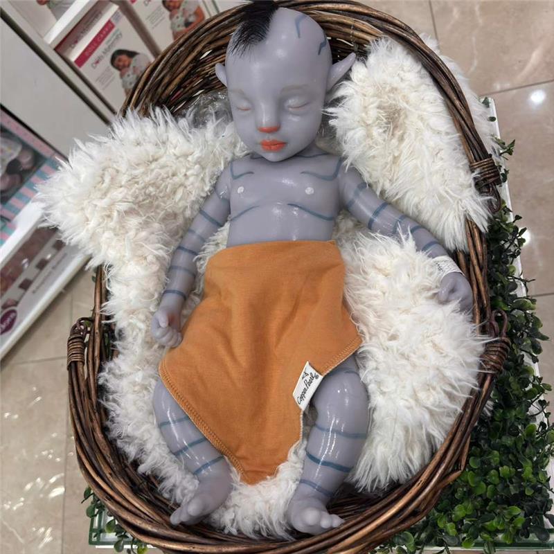 Reborn Baby Dolls - Fully Silicone With Hair, Boy Avatar - Image 3