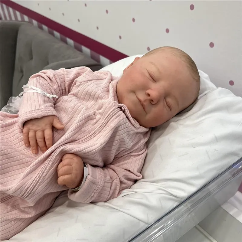 Reborn Baby Doll - White Vinyl, June