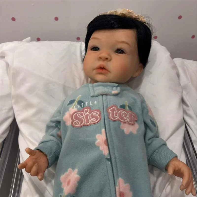 Reborn Baby Dolls - White Vinyl, Kai - Image 4