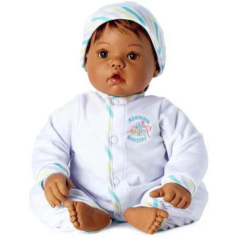 Madame Alexander - Baby Face Medium Skin Tone Brown Eyes/Black Hair 19 - Image 6