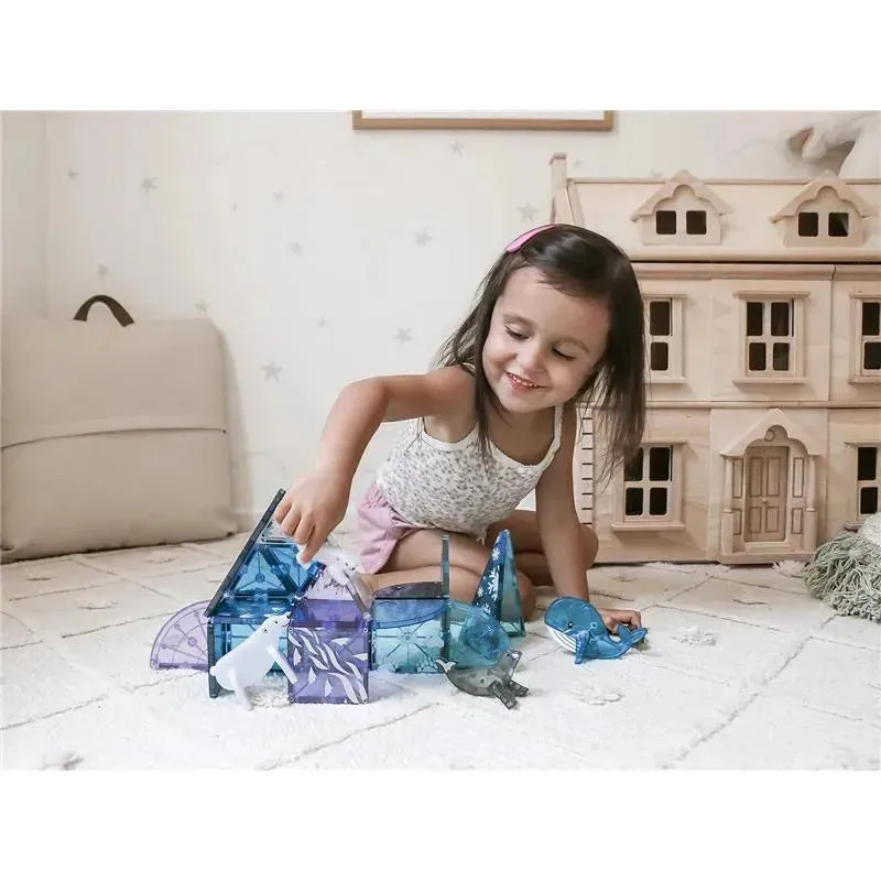 Magnatiles - Arctic Animals 25-Piece Magnetic Construction Set - Image 6