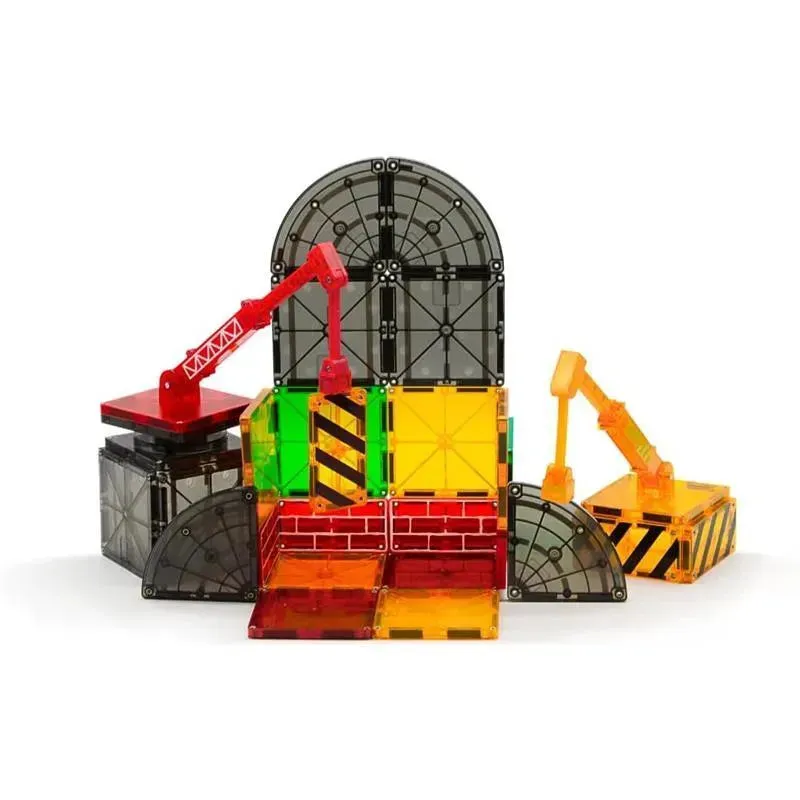 Magnatiles - Builder 32-Piece Magnetic Construction Set - Image 3