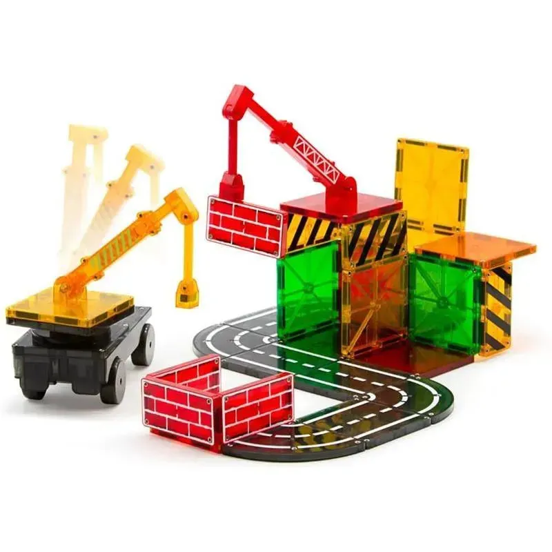 Magnatiles - Builder 32-Piece Magnetic Construction Set - Image 4