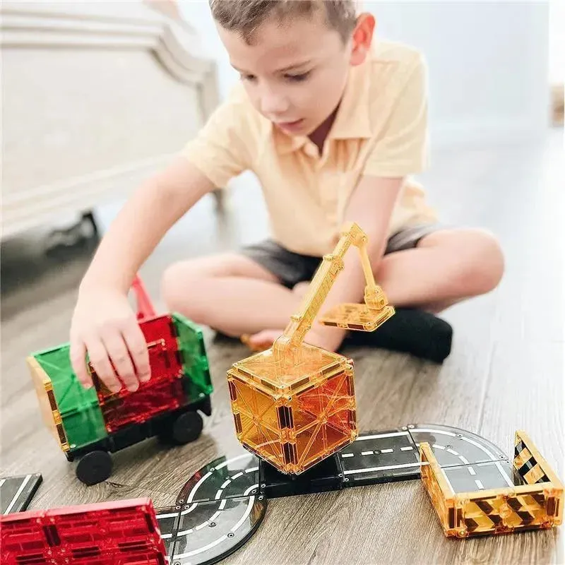 Magnatiles - Builder 32-Piece Magnetic Construction Set - Image 7
