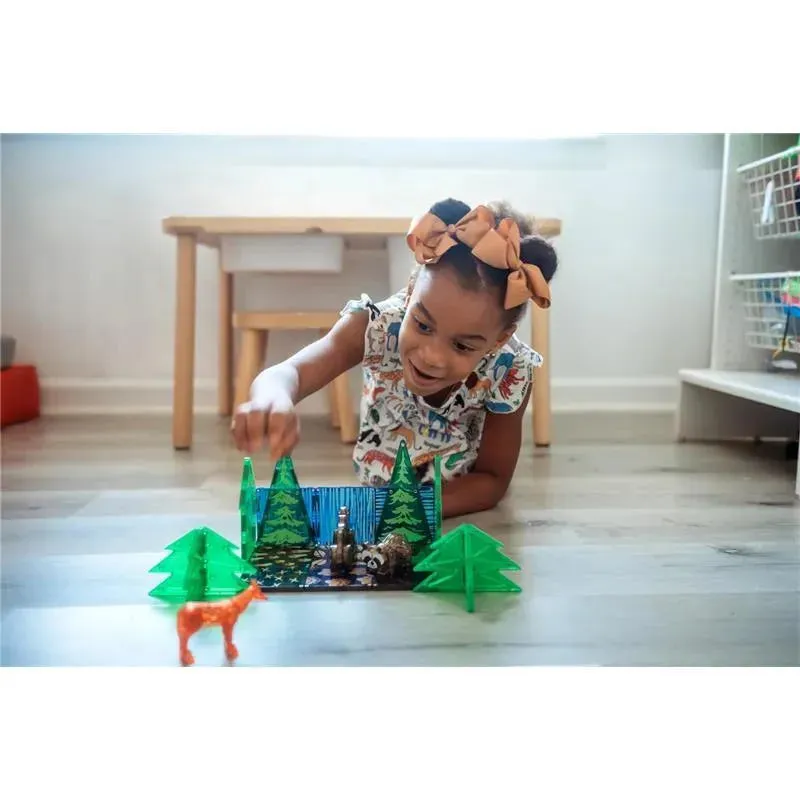 Magnatiles - Forest Animals 25-Piece Magnetic Construction Set - Image 7