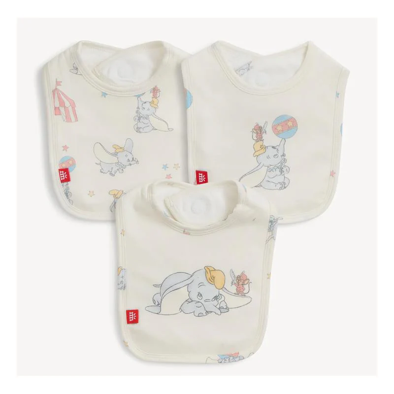 Magnetic Me 3Pk Dumbo Circus Modal Bib One Size