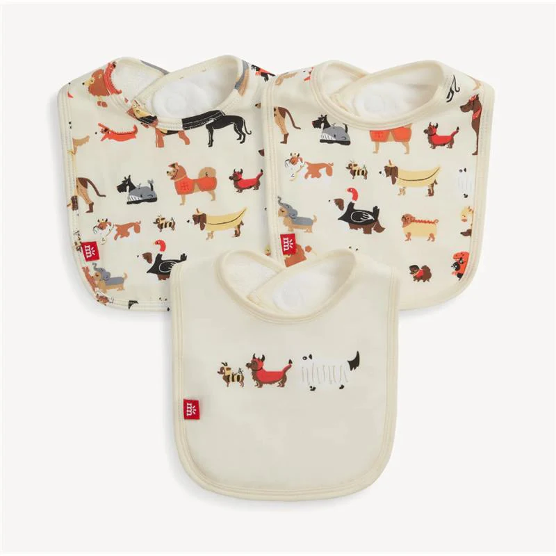 Magnetic Me - 3Pk In-Dognito Iii Modal Bib One Size