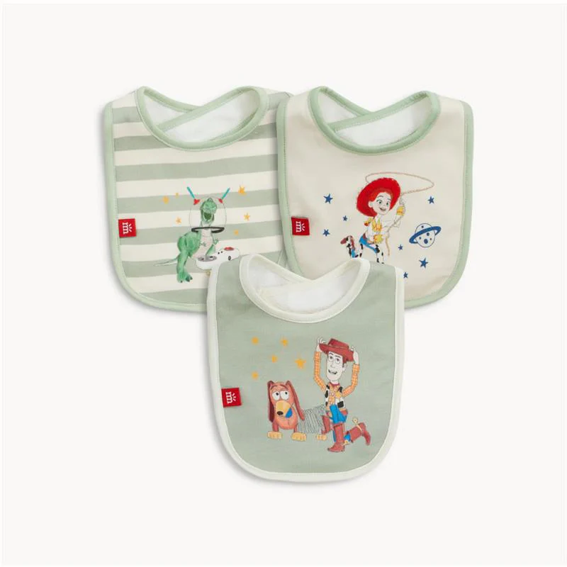 Magnetic Me 3Pk Toy Story Woody & Friends Mo Magnet Bib One Size