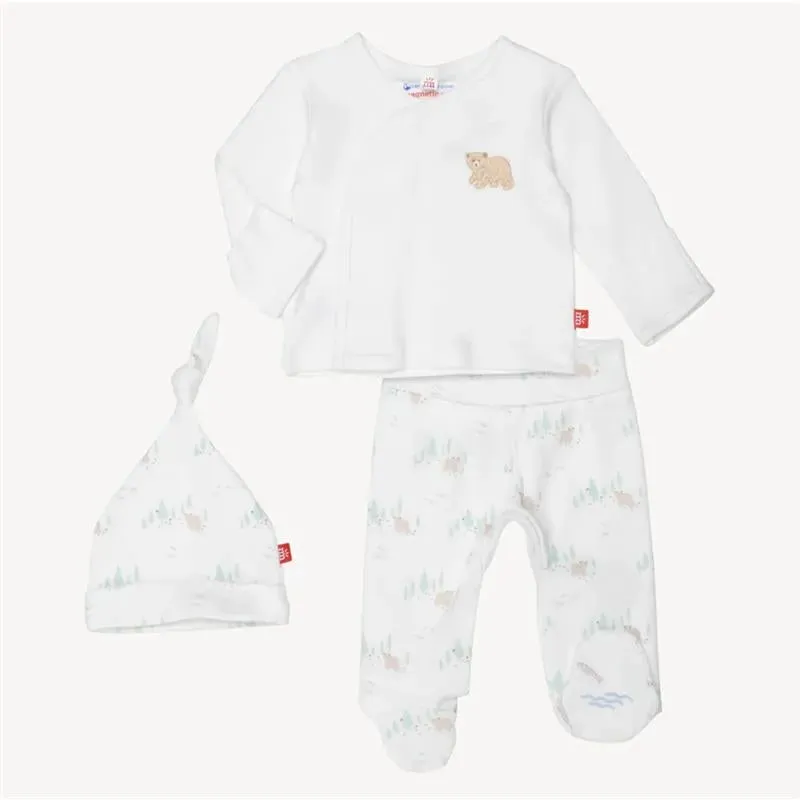 Magnetic Me - Babe In The Woods Organic Cotton Baby Kimono
