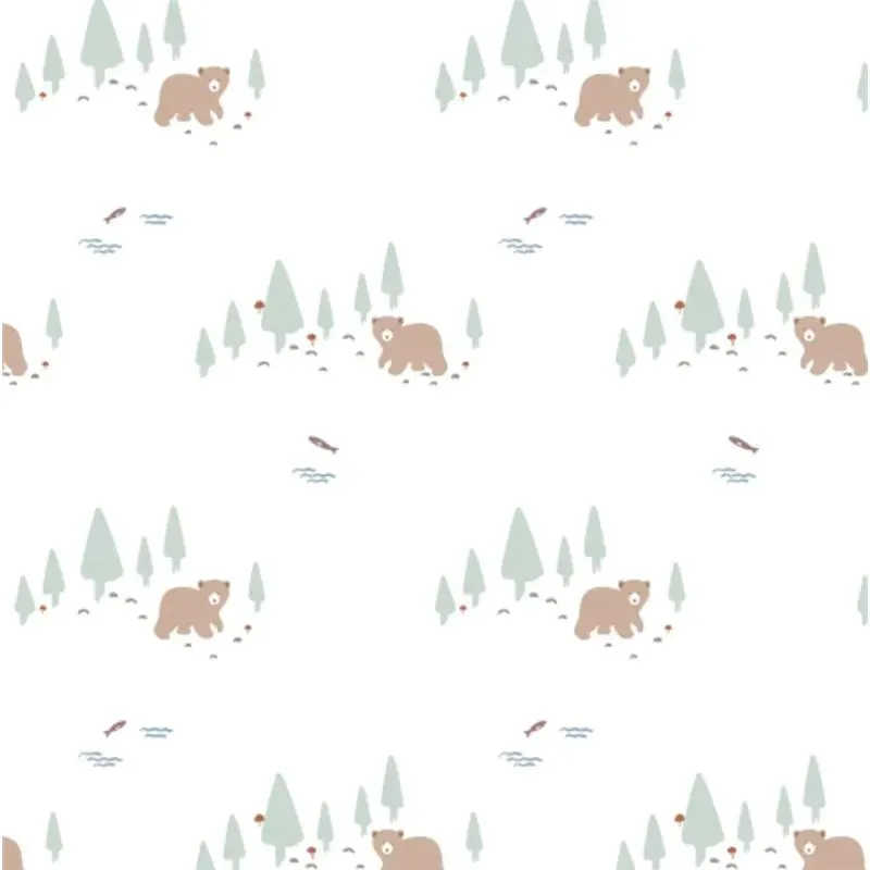 Magnetic Me - Babe In The Woods Organic Cotton Baby Kimono - Image 2