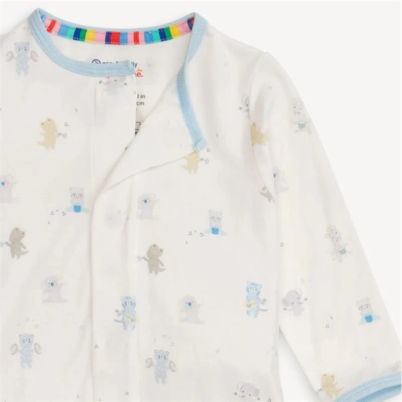 Magnetic Me - Baby Blue Baby Beats Modal Footie - Image 2