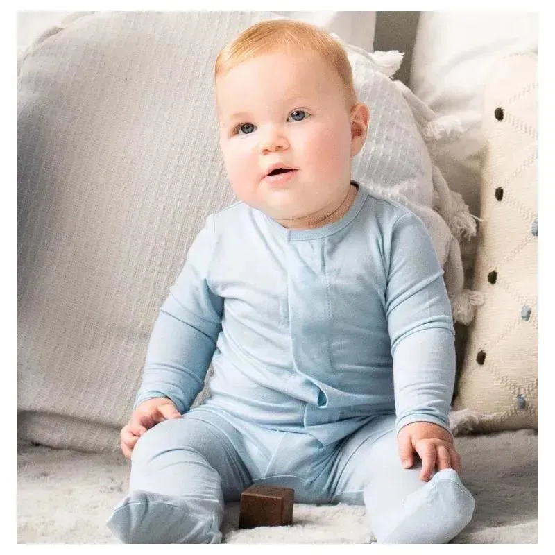 Magnetic Me - Baby Blue Modal Magnetic Footie - Image 2