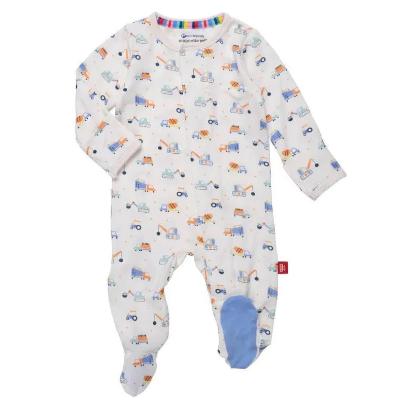 Magnetic Me - Baby Boy Can You Dig It Footie - Image 2
