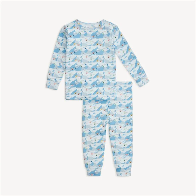 Magnetic Me - Blue Apres Chic Modal Long Sleeve Pj