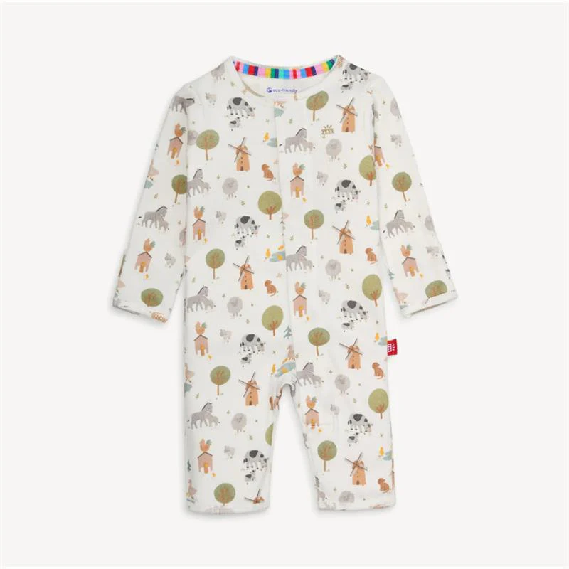 Magnetic Me - Funny Farm Organic Cotton Coverall