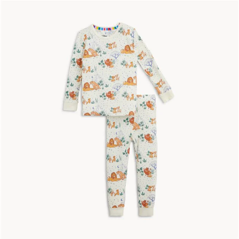 Magnetic Me Lion King Modal Long Sleeve Long Pant Pj Set