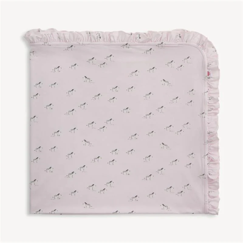 Magnetic Me - Pink Savannah Plains Modal Ruff Blanket One Size