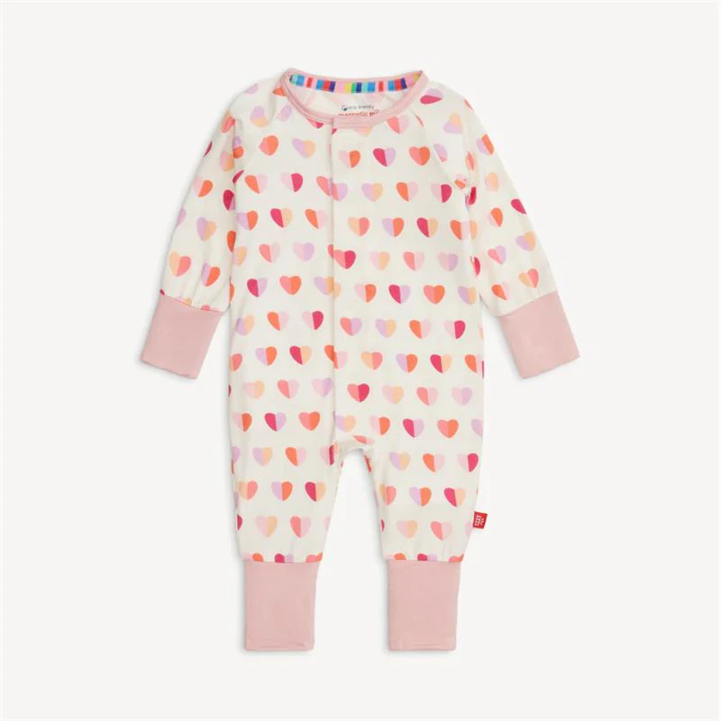 Magnetic Me - Pink Xoxo Modal Convertible Coverall