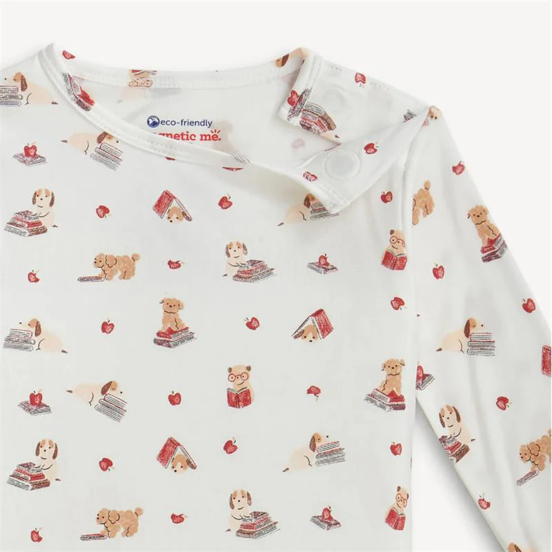 Magnetic Me - Pup Fiction Modal Long Sleeve Pajamas - Image 2