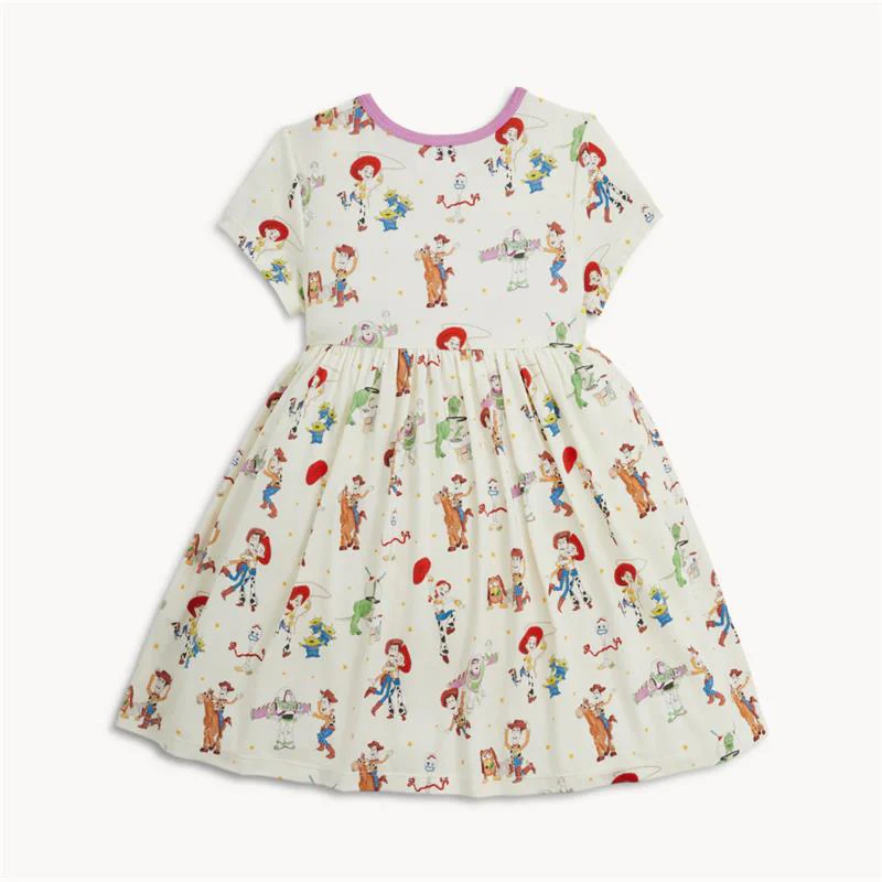 Magnetic Me Toy Story Woody & Friends Modal Short Sleeve Dress - Image 4