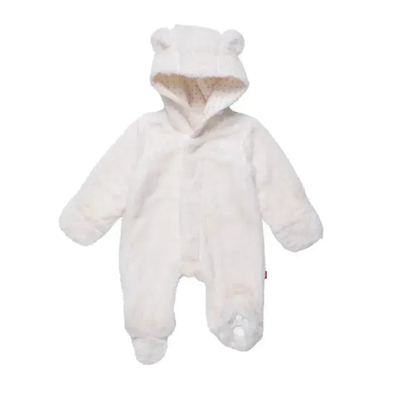 Magnificent Baby - Cloud Minky Pram Sherpa Footie Cloud - Image 2