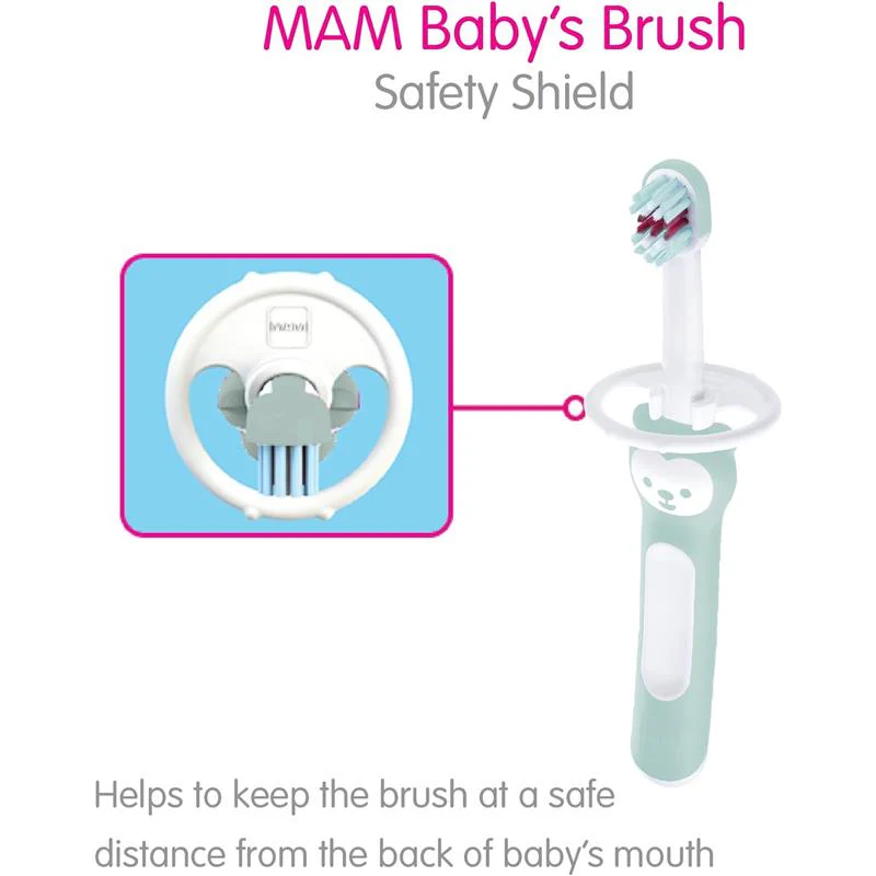 Mam - 2Pk Baby Toothbrushes Boy 6M+ - Image 5