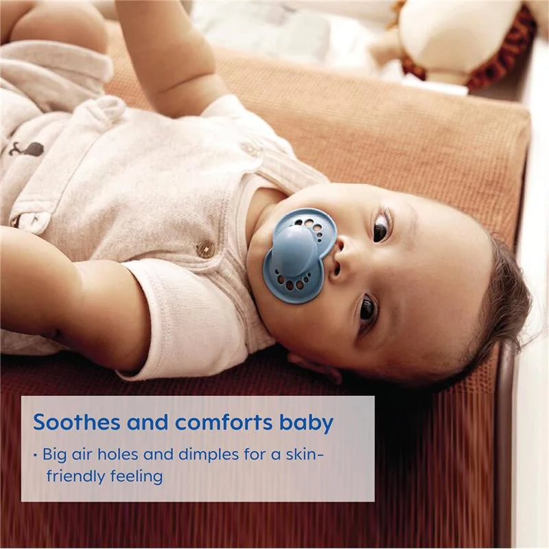 Mam - 3Pk Boy Original Day & Night Baby Pacifier, 6/16M - Image 3